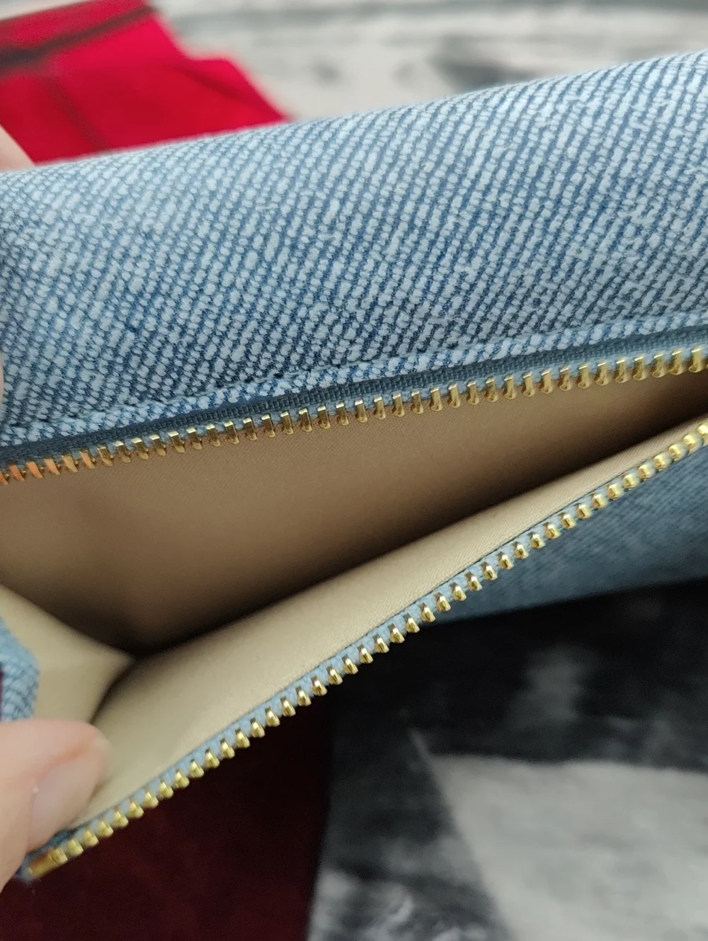 Brahmin Denim Starlet Collection Kerra Wallace